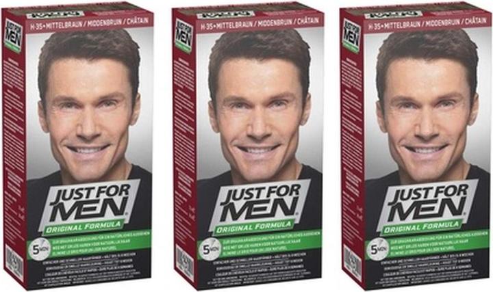 Immagine prodotto Just For Men Shampoo colorato per la cura (60 ml, Shampoo liquido)