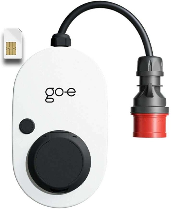 Actual product image Go-E Charger Gemini flex 2.0 GSM 11 kW (Type 2, 11 kW, 16 A, Hard wired)