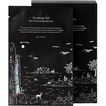 Pyunkang Yul Nero Maschera Viso, Maschera Rivitalizzante Al Tè 25Ml (40 G)