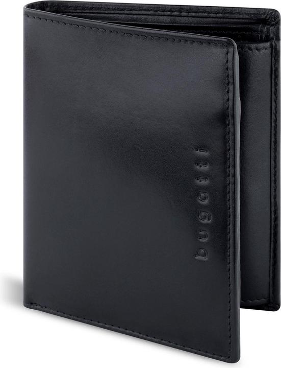 Immagine prodotto Bugatti Romano RFID Hochformatbörse mit Klappe, noir