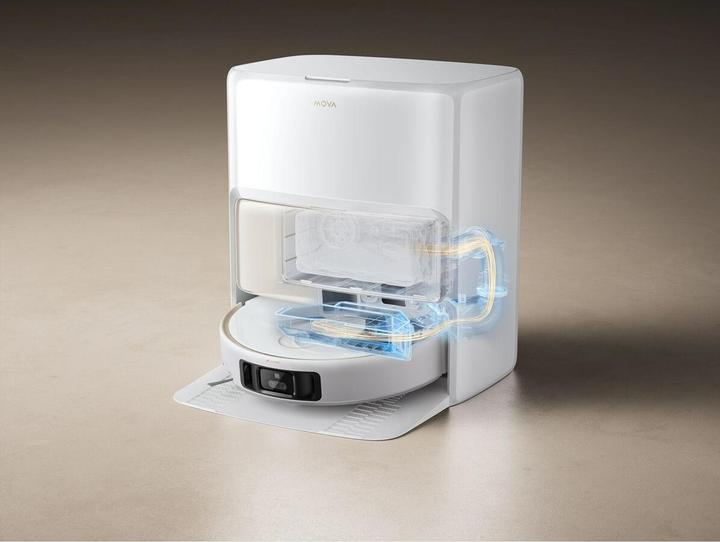 Actual product image Mova V50 Ultra (24000 Pa, Wiping pads (rotating))