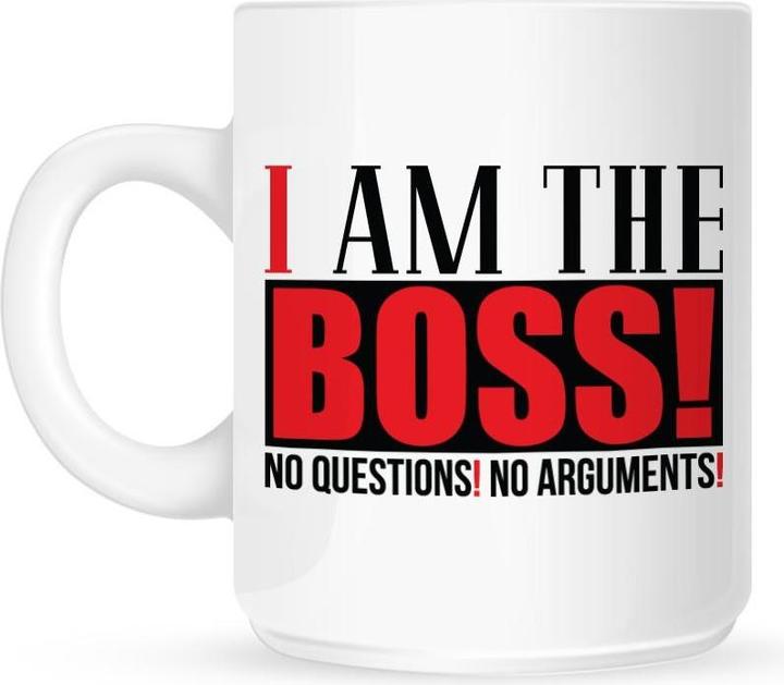 Grindstore Henkelbecher I Am The Boss