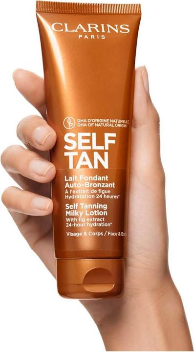 Actual product image Clarins Self-tanning milk (Self tanning gel, 125 ml)