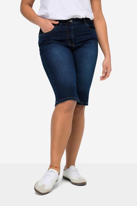 Produktbild Angel of Style Jeansbermuda Berry, Stretchkomfort, 5-Pocket (50)