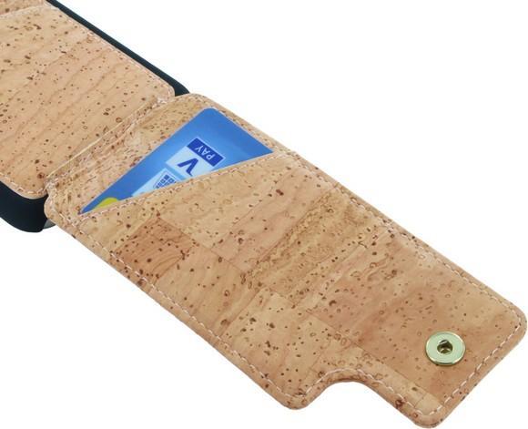 Actual product image Pelcor Cork Flip Cover (Apple iPhone X)