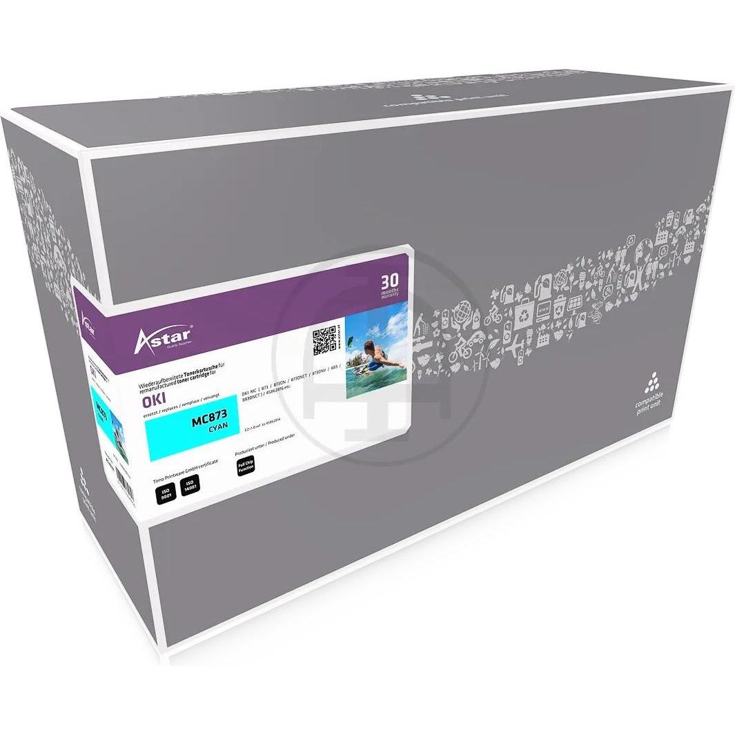 Astar, Toner, AS20351 OKI 45862816 MC Toner cyan