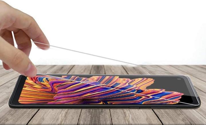 Produktbild Screenguard Samsung Galaxy XCover Pro Panzerglas Schutzfolie Case Friendly Design (1 Stk., Samsung Galaxy Xcover Pro)