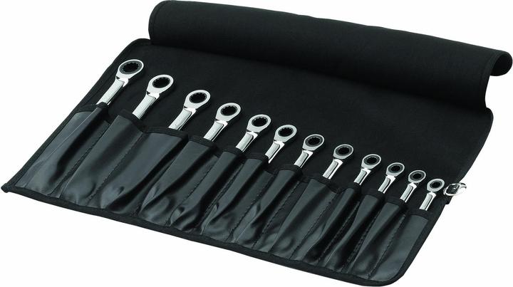 Produktbild Cimco Knarren-Ring-Maulschlüssel-Sat (10 mm, 11 mm, 12 mm, 13 mm, 14 mm, 15 mm, 16 mm, 17 mm, 18 mm, 19 mm, 7 mm, 8 mm, 9 mm)