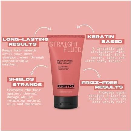 Image du produit Osmo Fluide lissant à la kératine pour des résultats sans frisottis (Cire capillaire)