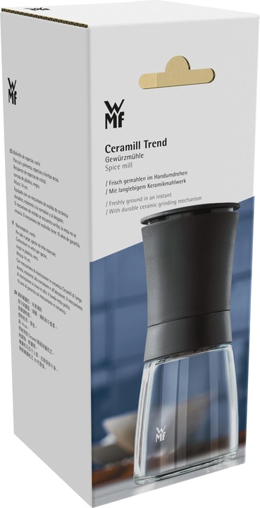 Immagine prodotto WMF Gewürzmühle unbefüllt Trend (Pepe, Sale, Peperoncino rosso, Noce moscata)