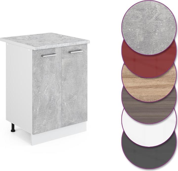 Produktbild Vicco Küchenunterschrank R-Line (60 x 60 x 81.5 cm)