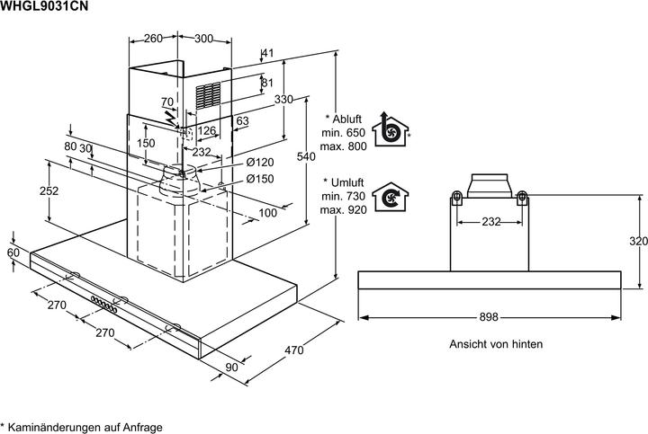 Immagine prodotto Electrolux WHGL9031CN (Cappuccio)