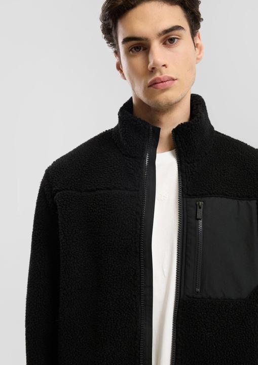 s.Oliver M ABNEHMBARER KAPUZE - Giacca da mezza stagione - beige/grigio scuro - Zalando