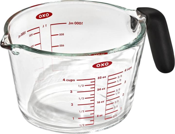 OXO GLAZEN MAATBEKER - 1000ML (1000 ml)