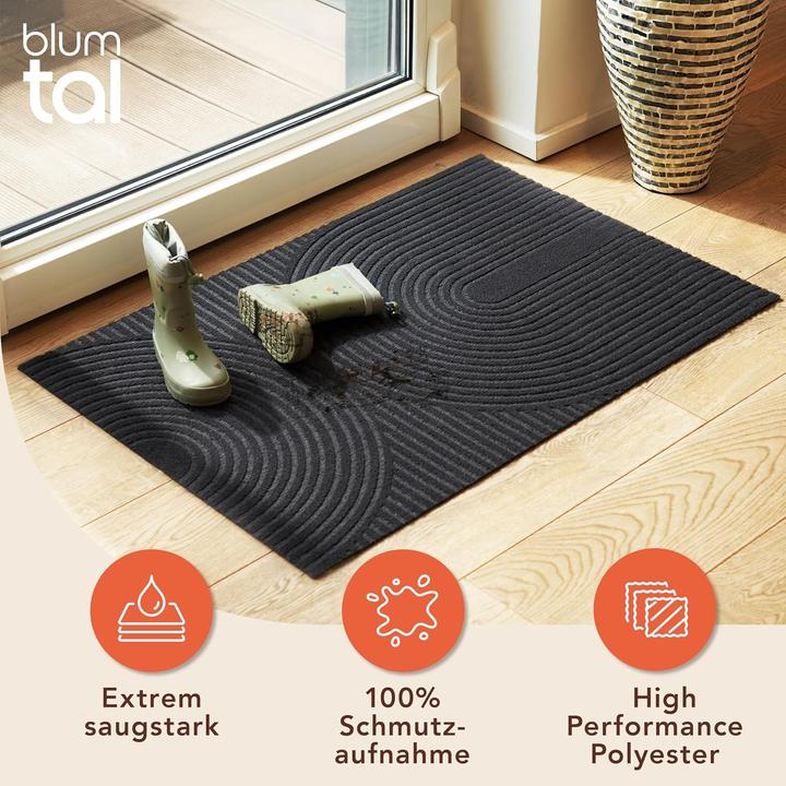 Produktbild Blumtal Rutschfeste Schmutzfangmatte (90 x 60 cm)