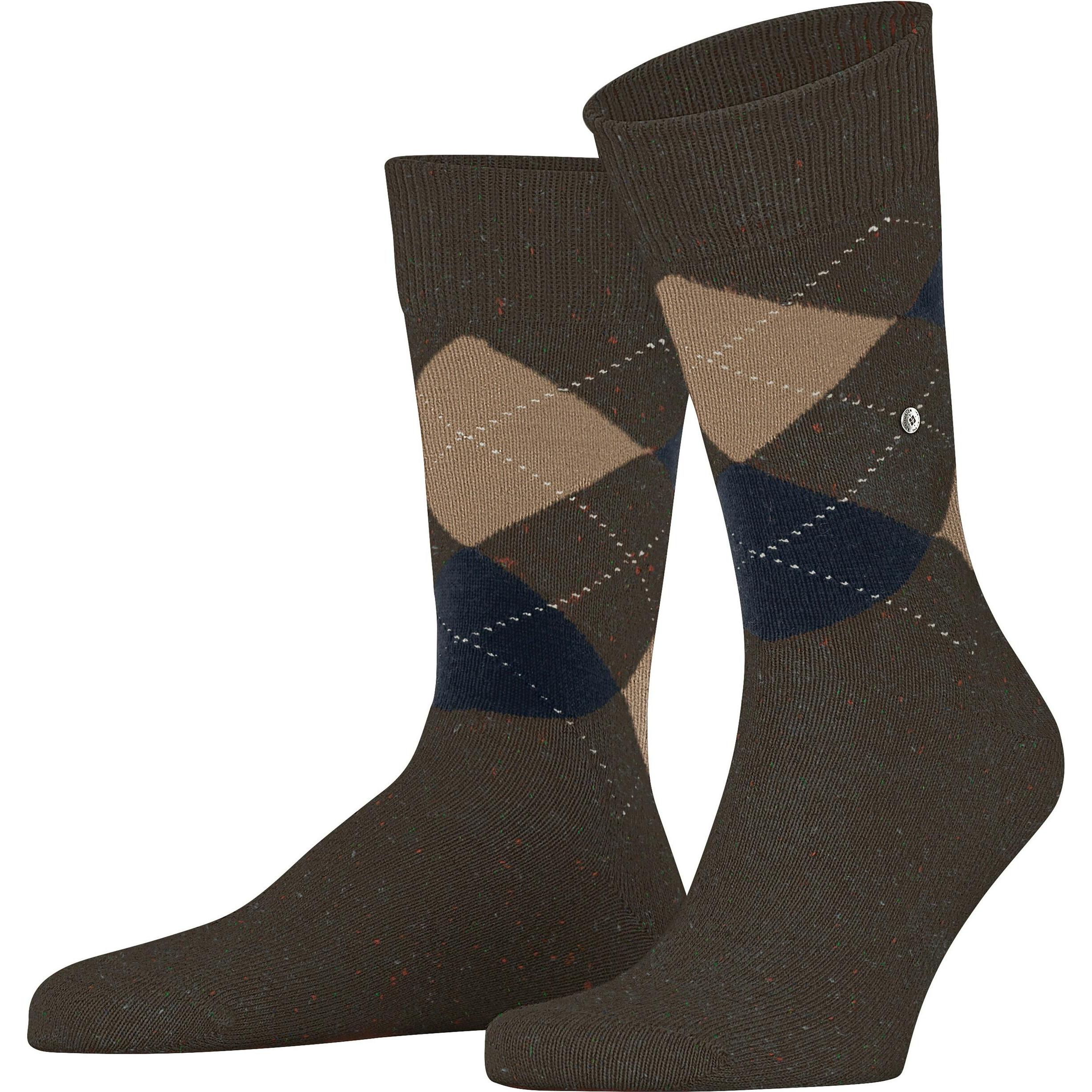 Burlington, Herren, Socken, Socken Casual Bequem sitzend, Braun, (Einzelpack, 40 - 46)