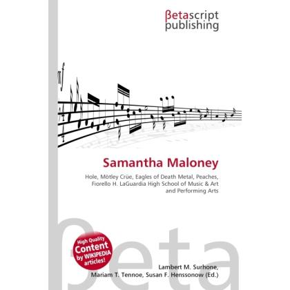 Samantha Maloney, Fachbücher