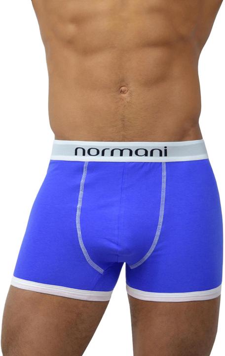 Produktbild Normani 6 Stück Retro Boxershorts aus Baumwolle (M, 6er Pack)