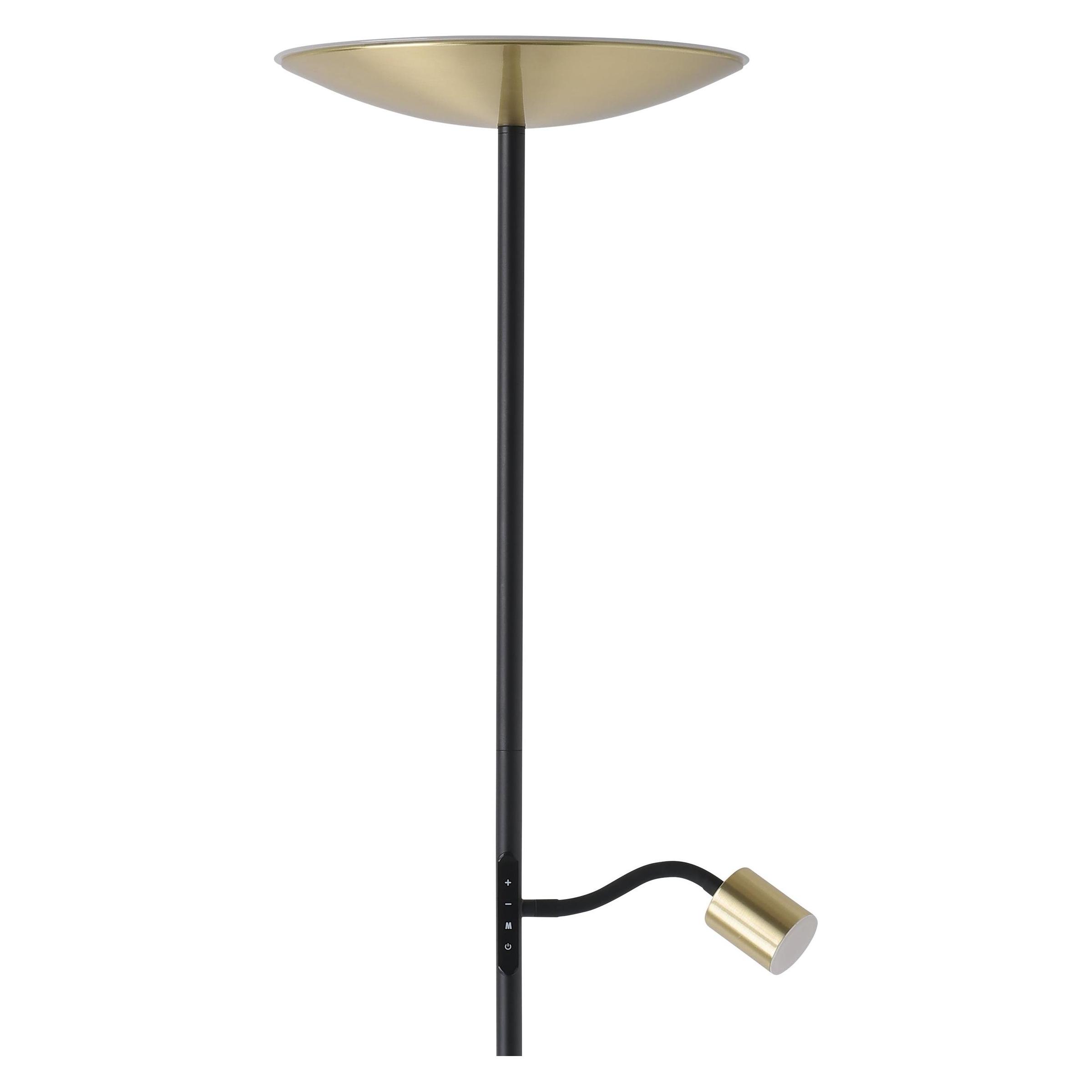 Eglo Stehlampe "Conivarino Stehlampe - Stahl - Led;Led - 26, 5W;1X4W - IP20" Led-Modul 1 Stk. Warmweiß Standleuchte, Leselampe, Wohzimmer,