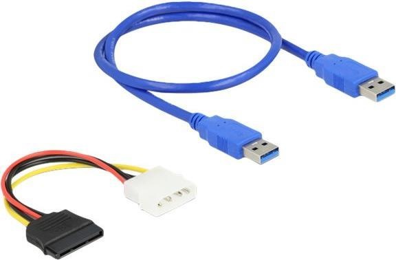 Image du produit Delock Carte Riser PCI Express x1 vers 1 x PCI 32 Bit Slot avec 60 cm de câble
