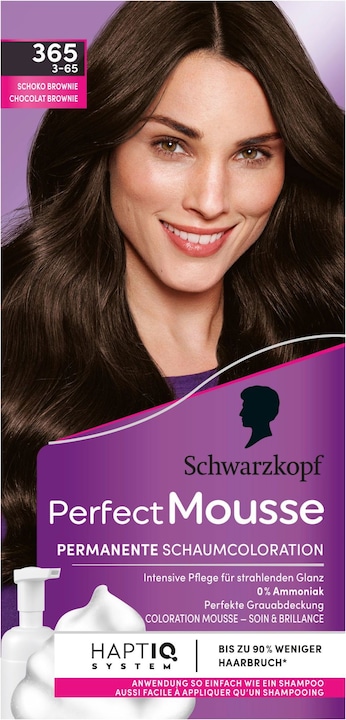 Actual product image Schwarzkopf Perfect Mousse (Chocolate brownie)