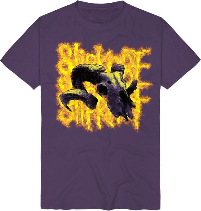 Produktbild Slipknot Burning Goat Skull (S)