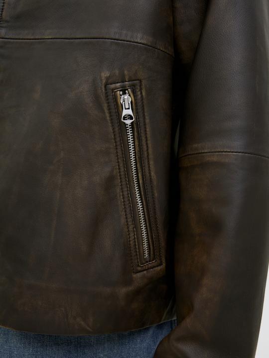 Actual product image Jack & Jones Lederjacke Lederjacke (M)