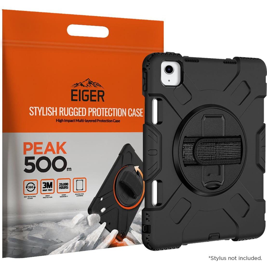 Eiger Peak 500 Case (iPad 10.9 (2022), iPad 2025 (11. Gen)), Tablet Hülle, Schwarz