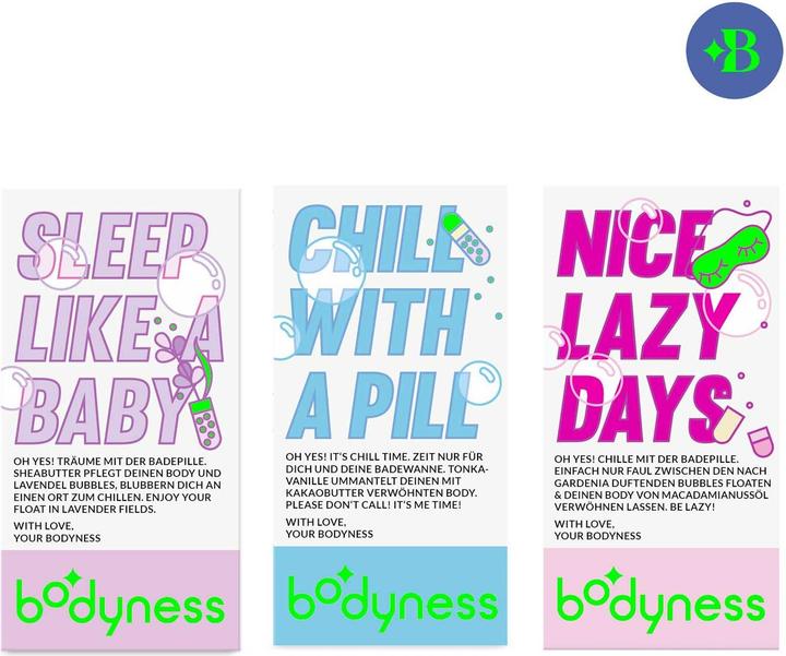 Produktbild Craze Bodyness Chill Pill Assortiert (Badesalz)