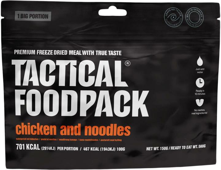 Image du produit Tactical Foodpack Poulet aux nouilles (150 g)