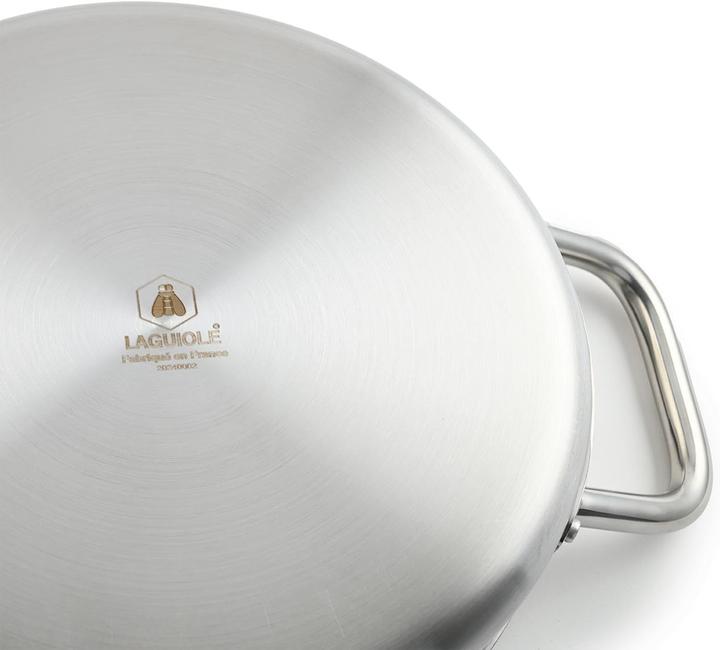 Productafbeelding Laguiole Induktionsgeeigneter Topf mit Deckel für einfache Reinigung (Steelpan, Aluminium, Roestvrij staal, 24 x 15 cm)