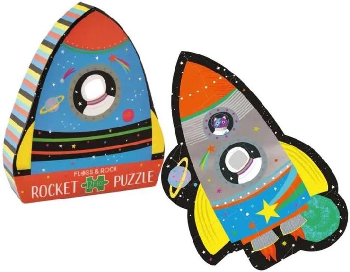 Produktbild ‎Floss & Rock Raketenpuzzle 12 Teile (12 Teile)