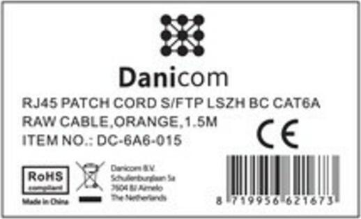 Produktbild Dsit CAT 6a Netzwerkkabel LSOH (CAT6a, 1.50 m)