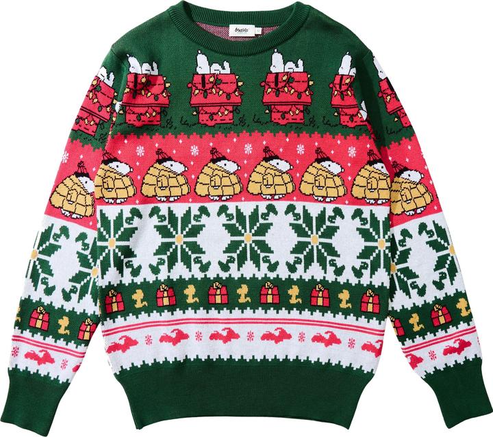 Produktbild Brava Fabrics Peanuts Xmas Cotton (L)