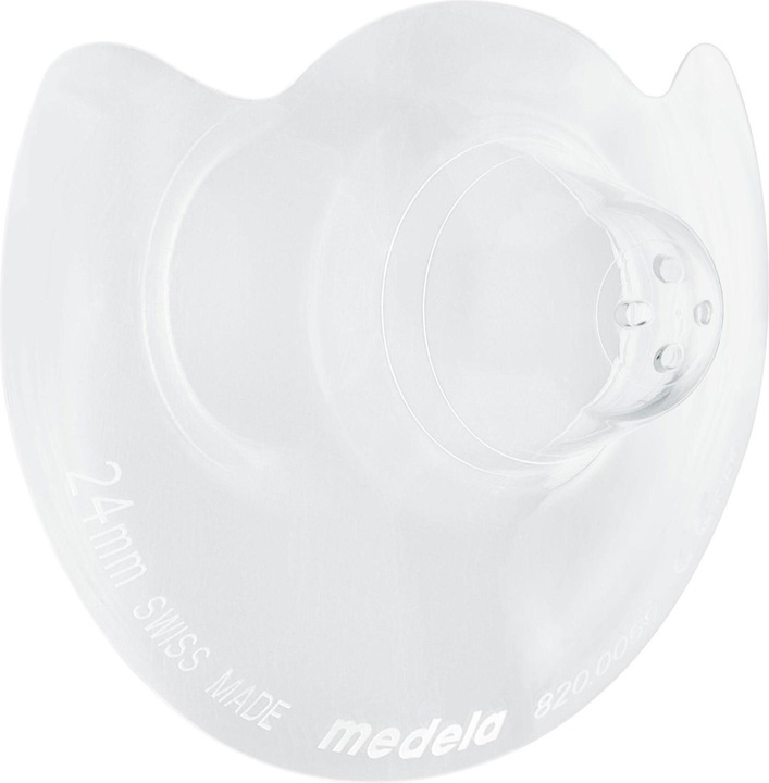 Produktbild Medela Contact Brusthütchen L ( Ø 24mm), 2 Stück mit Aufbewahrungsbox (L)