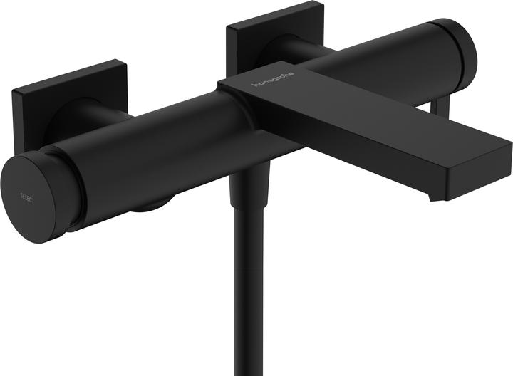 Productafbeelding hansgrohe HG ééngreeps opbouw badmengkraan Tecturis E matzwart