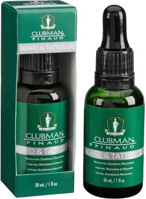 Image du produit Clubman Huile à barbe et tatouage (30 ml)