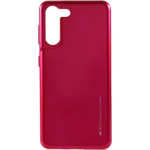 Thumbnail - Goospery i Jelly Metal Series (Samsung Galaxy S21+), Smartphone Hülle, Rosa