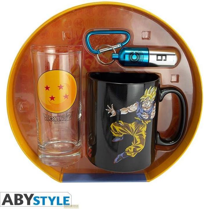 Produktbild ABYstyle Dragon Ball GiftSet Bicchiere/Tazza/Portachiavi 3D DBZ
