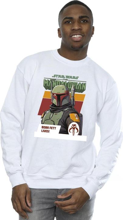 Produktbild Star Wars The Mandalorian Boba Fett Lives Sweatshirt (S)