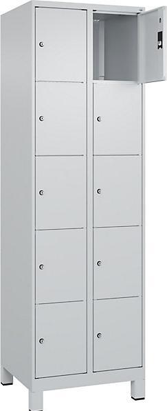 Immagine prodotto C+P CP Classic Plus armadietto grigio chiaro 080010-205 S10009, 10 armadietti 60.0 x 50.0 x 195.0 (60 cm, 195 cm)