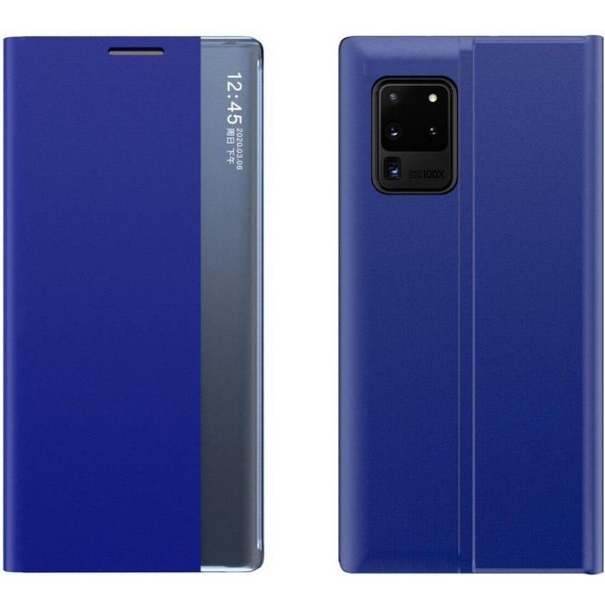 Hurtel New Sleep Case Bookcase Type Case with kickstand function for Samsung Galaxy A72 4G blue (Samsung Galaxy A72), Sm...