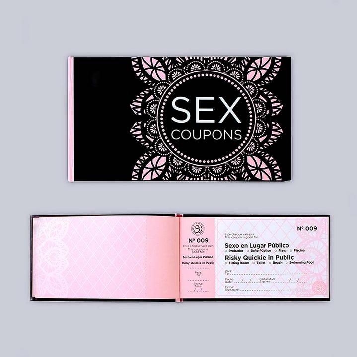 Produktbild Secret play SECREPLAY SEX COUPONS SENSUAL EXCHANGE Vouchers (ES / EN) (Würfelspiel, Englisch)