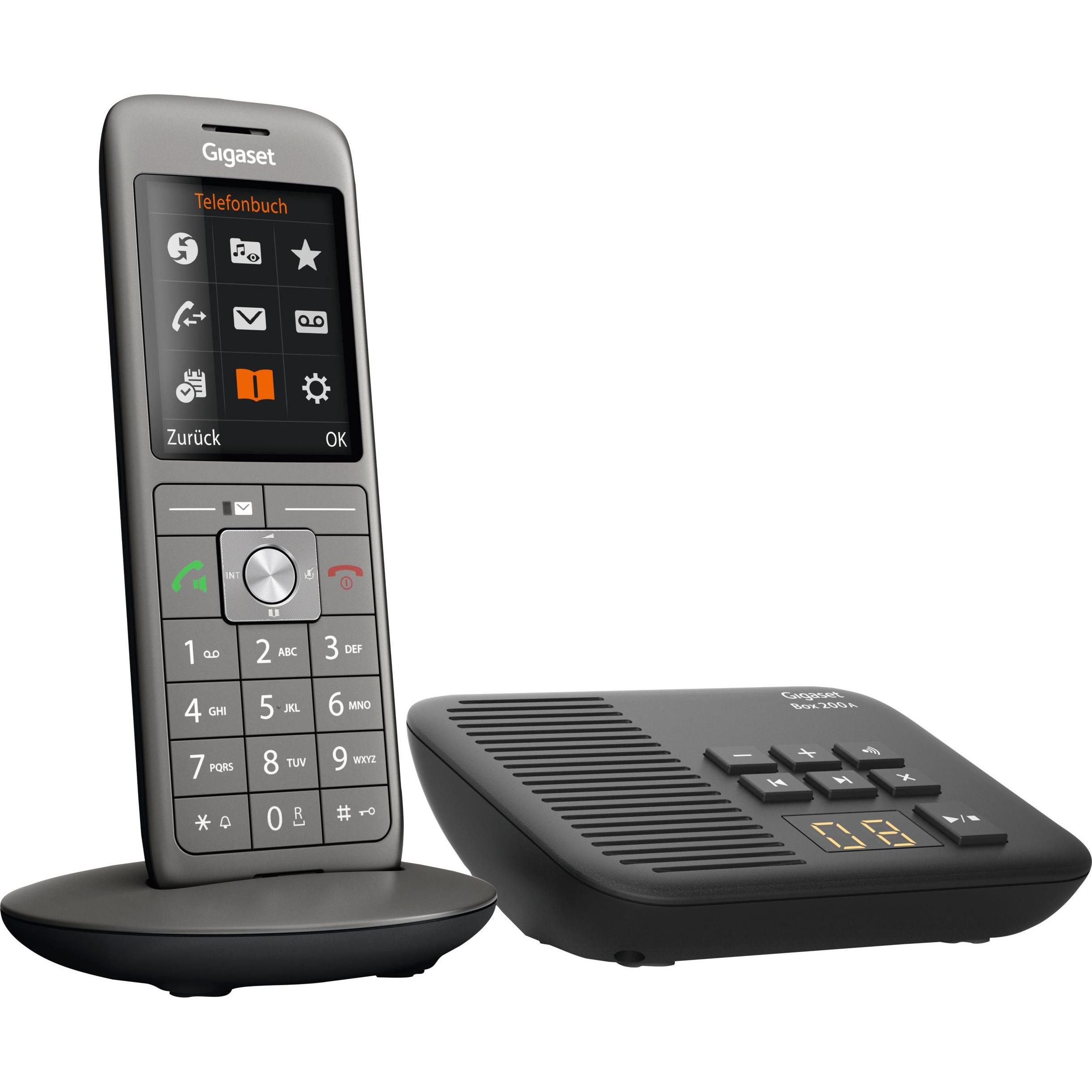 Thumbnail - Gigaset CL660A (DE-Version), Telefon, Grau, Schwarz