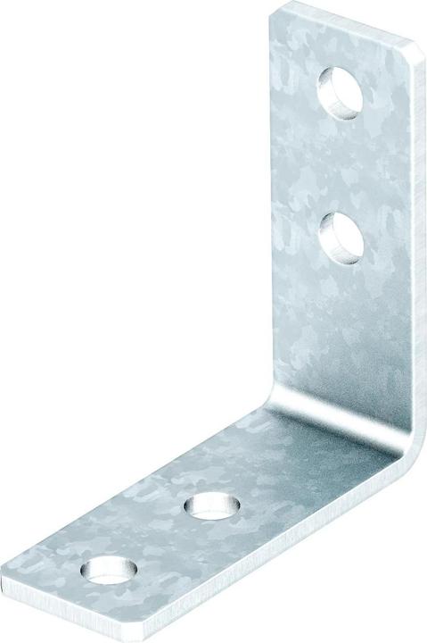 Produktbild OBO Bettermann Verbindungswinkel 90°, mit 4 Löchern 1124663 (10.40 cm)