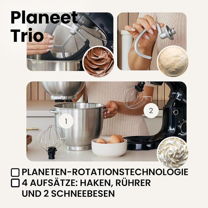Image du produit Zeegma Planeet Trio (1500 W, 5.20 l)