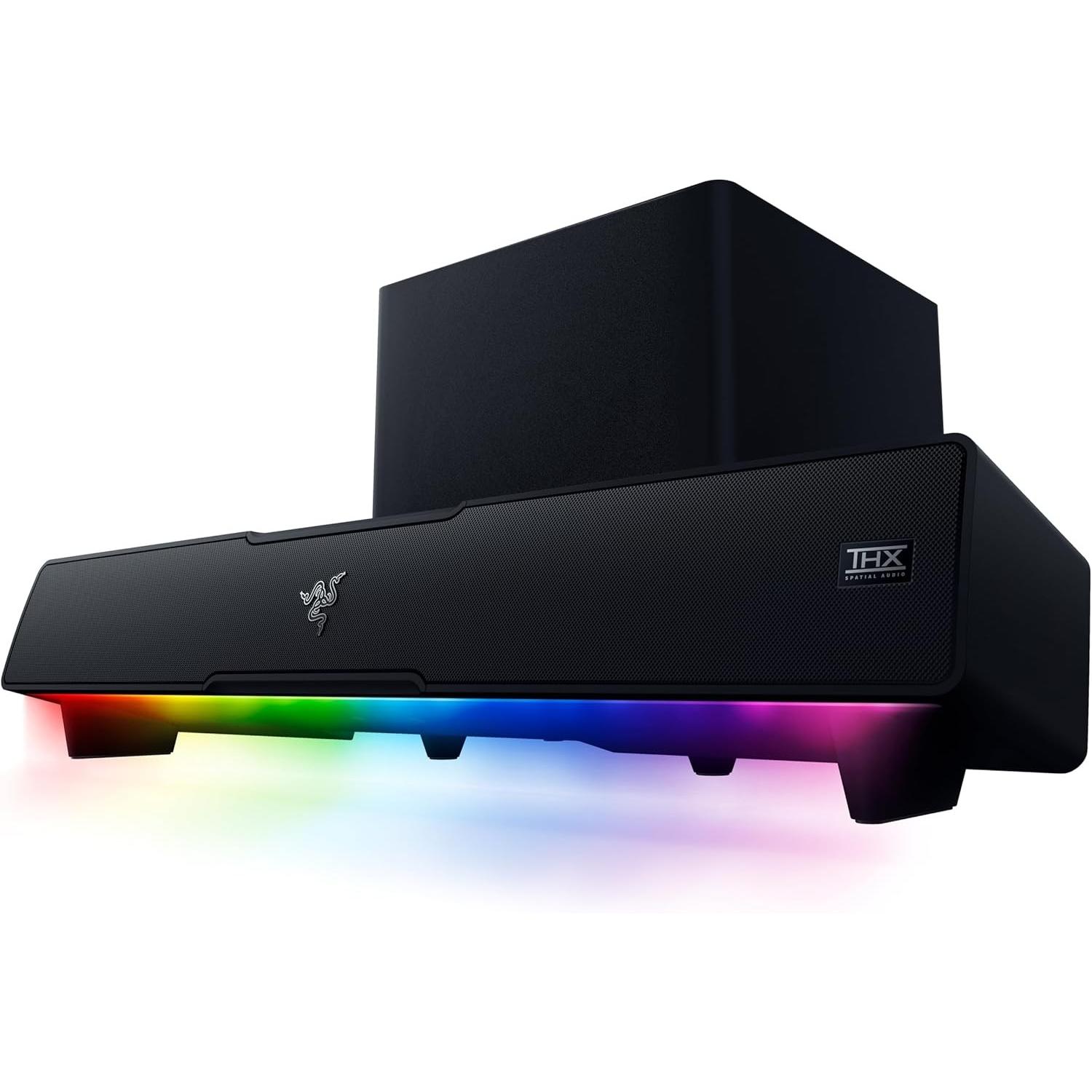 Razer Leviathan V2 (65 W, 7.1 Kanal), Soundbar, Schwarz