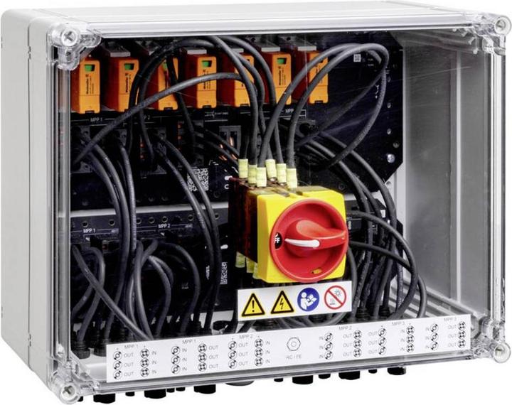 Produktbild Weidmüller 2890370000 PVN DC 3I 3O 3MPP SW SPD1R EVO 11 Generatoranschlusskasten
