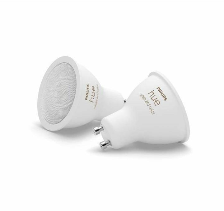 Actual product image Philips Hue 4.2W GU10 2P (GU10, 4.20 W, 400 lm, 2 x, E)