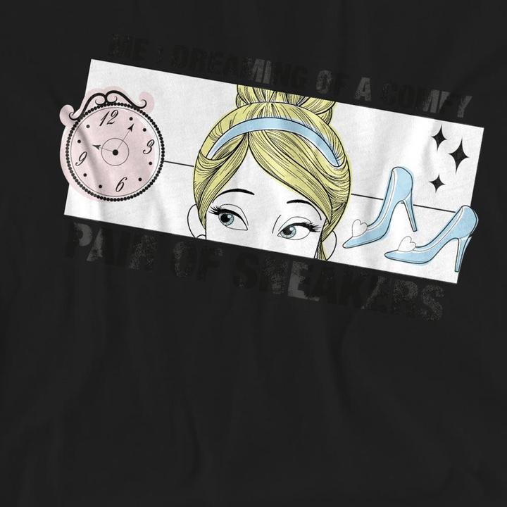 Produktbild Cinderella Dreaming Of Comfy Sneakers TShirt (M)